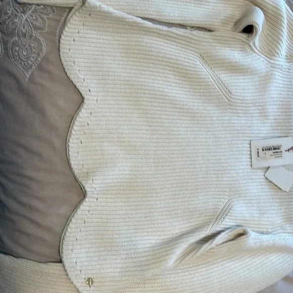 Ted Baker Ivory Knit Sweater - Picture 8 of 11
